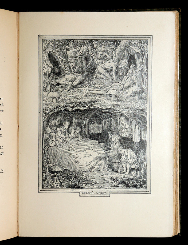 1911 Rare Peter Pan First Edition - Peter and Wendy by James Matthew Barrie