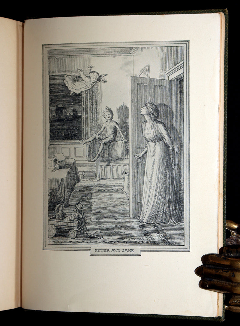1911 Rare Peter Pan First Edition - Peter and Wendy by James Matthew Barrie
