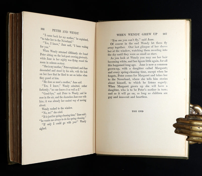 1911 Rare Peter Pan First Edition - Peter and Wendy by James Matthew Barrie