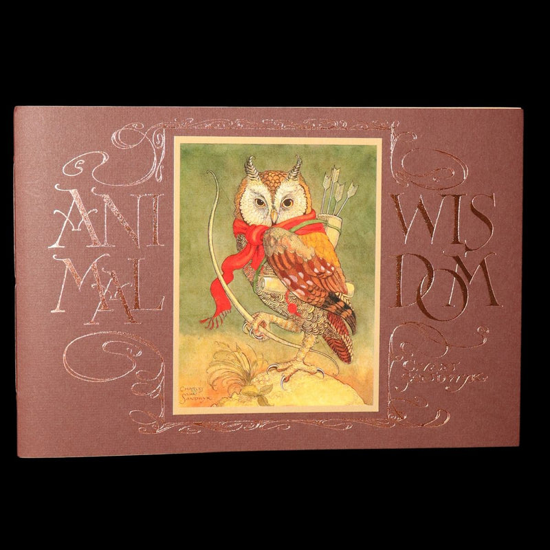 2021 Rare book - Animal Wisdom written and illustrated by Charles van Sandwyk