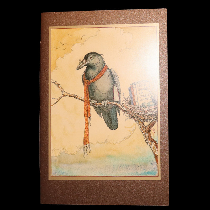 2018 Scarce Triptych - Splendid Crow Field Guide to Decent Humans by van Sandwyk