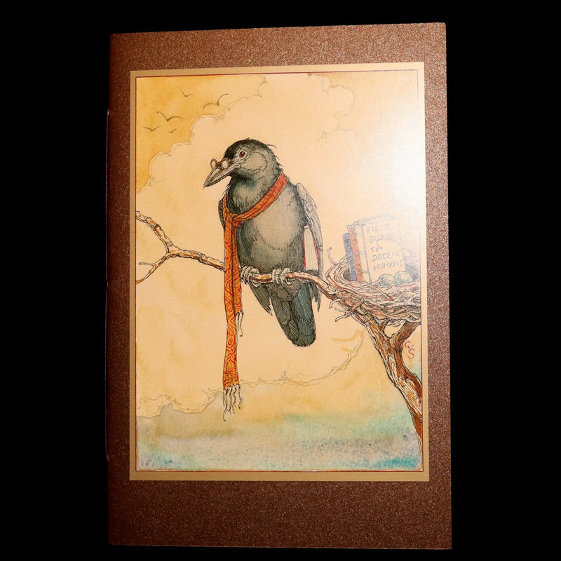 2018 Scarce Triptych - Splendid Crow Field Guide to Decent Humans by van Sandwyk