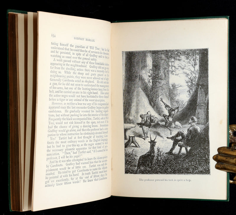 1885 Rare Book - Godfrey Morgan: A Californian Mystery by Jules Verne