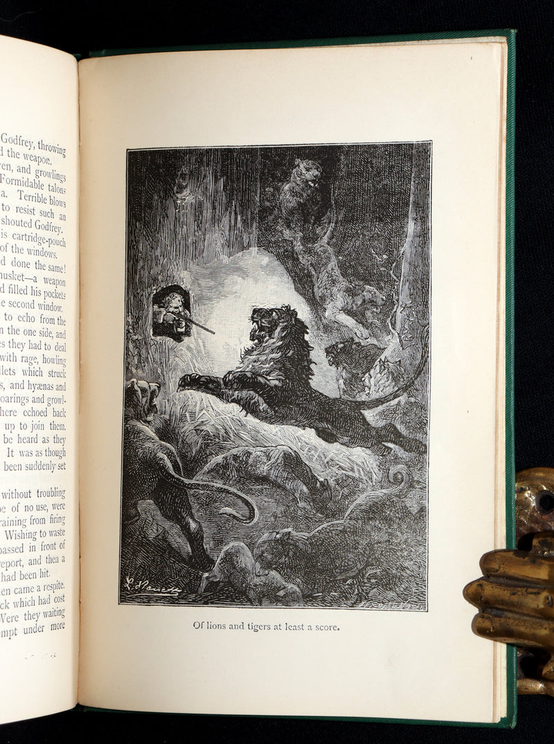1885 Rare Book - Godfrey Morgan: A Californian Mystery by Jules Verne
