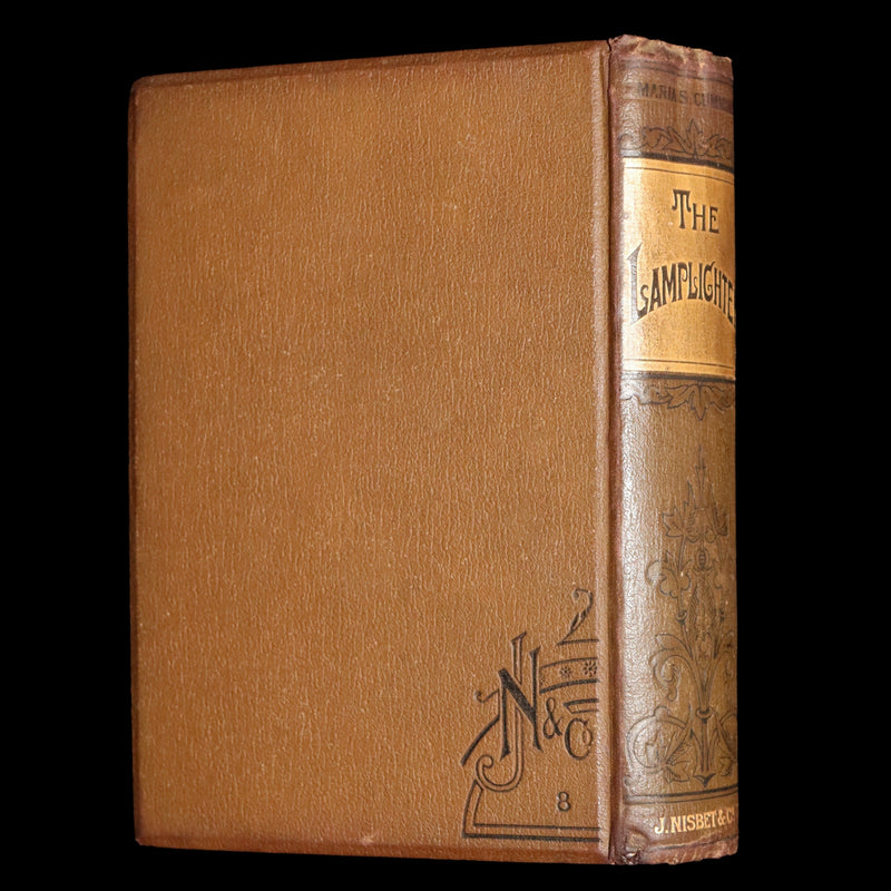 1880 Rare Victorian Book - The Lamplighter by Maria Susanna Cummins