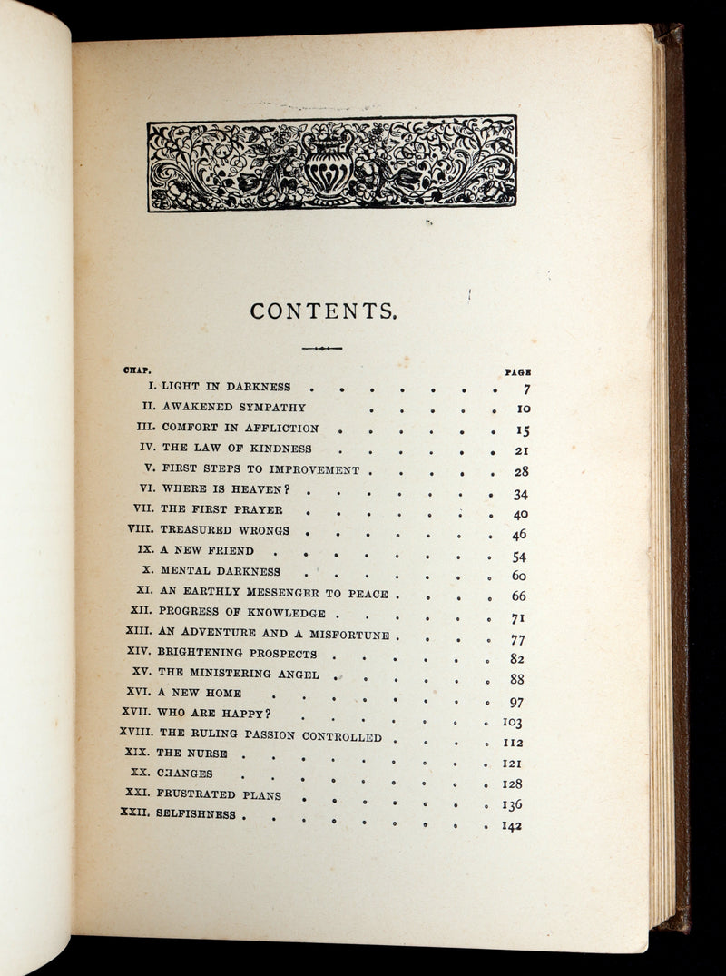 1880 Rare Victorian Book - The Lamplighter by Maria Susanna Cummins