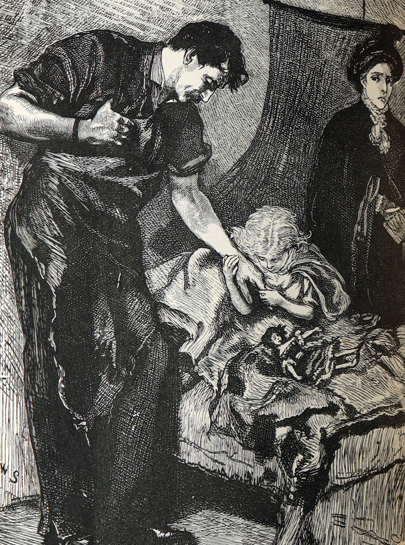 1880 Rare Victorian Book - The Lamplighter by Maria Susanna Cummins