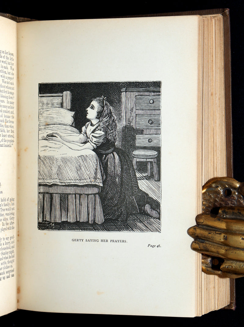 1880 Rare Victorian Book - The Lamplighter by Maria Susanna Cummins