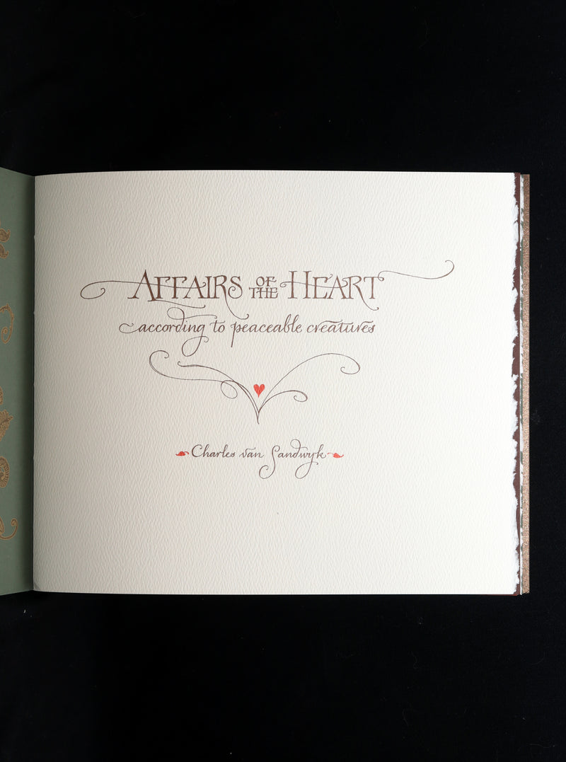 2019 Rare Book - Affairs Of The Heart by Charles van Sandwyk