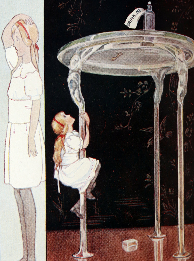 1920 Scarce Book - Alice's Adventures in Wonderland, frontis by Margaret Tarrant