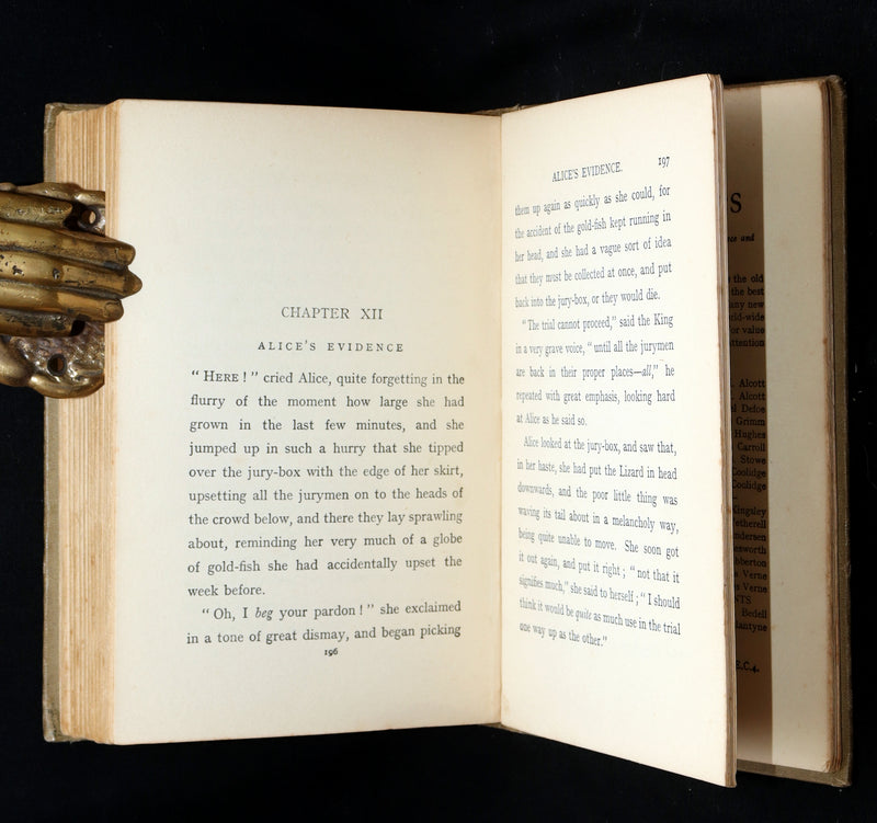 1920 Scarce Book - Alice's Adventures in Wonderland, frontis by Margaret Tarrant