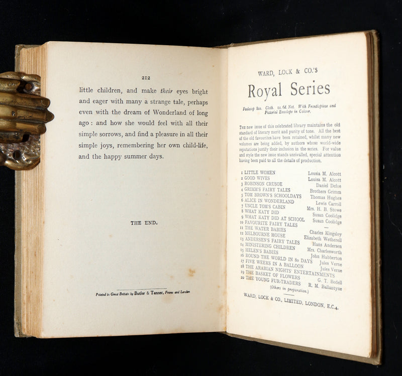 1920 Scarce Book - Alice's Adventures in Wonderland, frontis by Margaret Tarrant