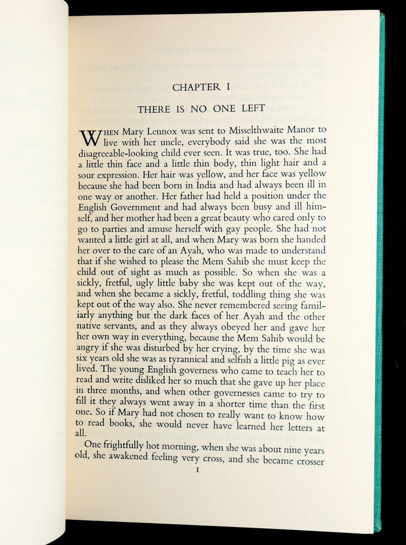1956 First Illustrated Edition by Shepard - The Secret Garden by F.H. Burnett