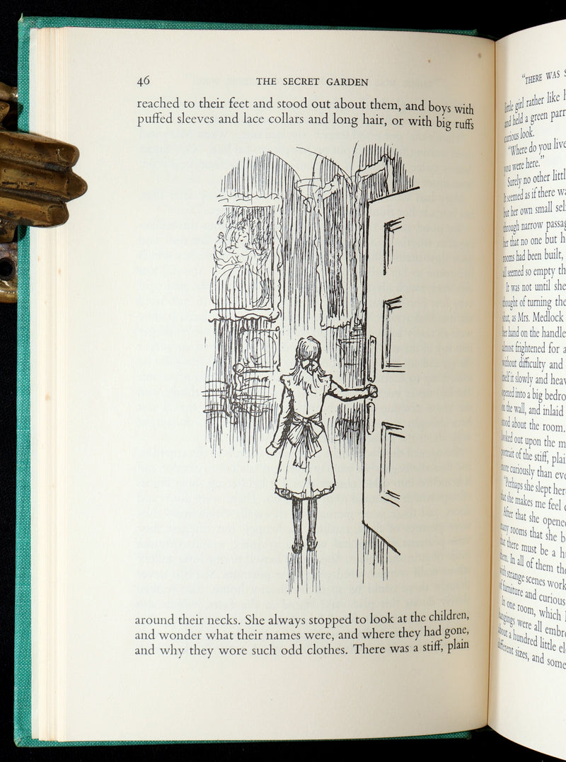 1956 First Illustrated Edition by Shepard - The Secret Garden by F.H. Burnett