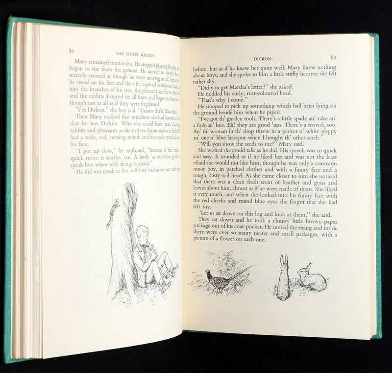1956 First Illustrated Edition by Shepard - The Secret Garden by F.H. Burnett