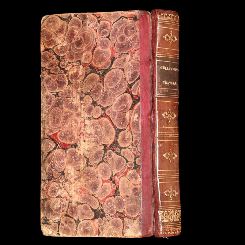 1808 Rare Book - Gulliver's Travels Into Several Remote Nations of the World
