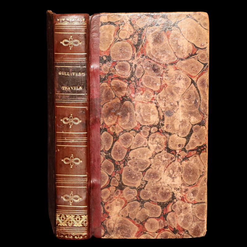 1808 Rare Book - Gulliver's Travels Into Several Remote Nations of the World