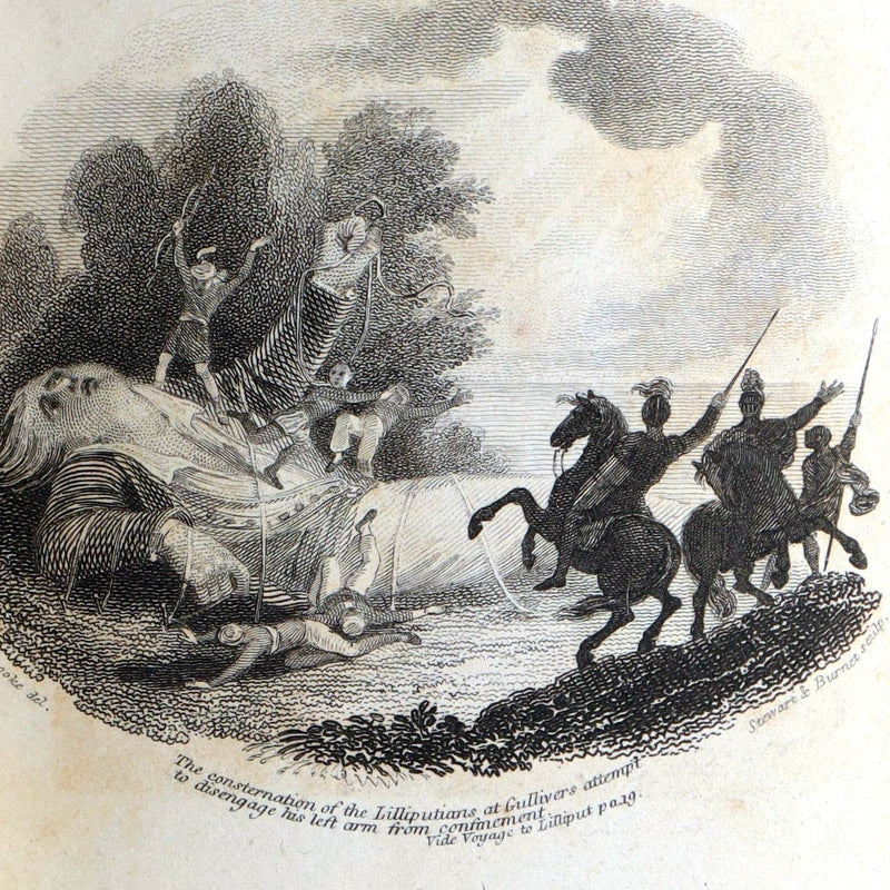 1808 Rare Book - Gulliver's Travels Into Several Remote Nations of the World