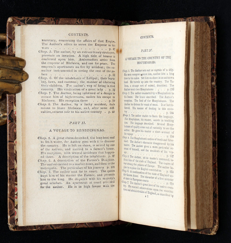 1808 Rare Book - Gulliver's Travels Into Several Remote Nations of the World