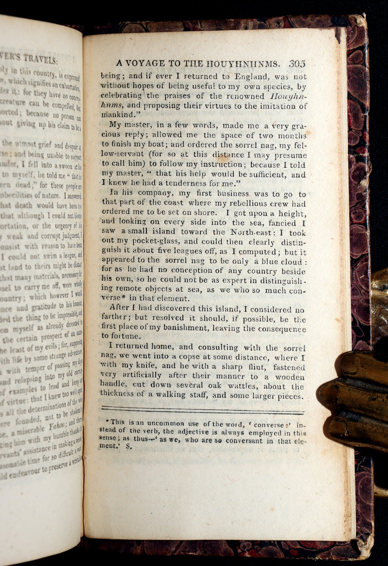 1808 Rare Book - Gulliver's Travels Into Several Remote Nations of the World