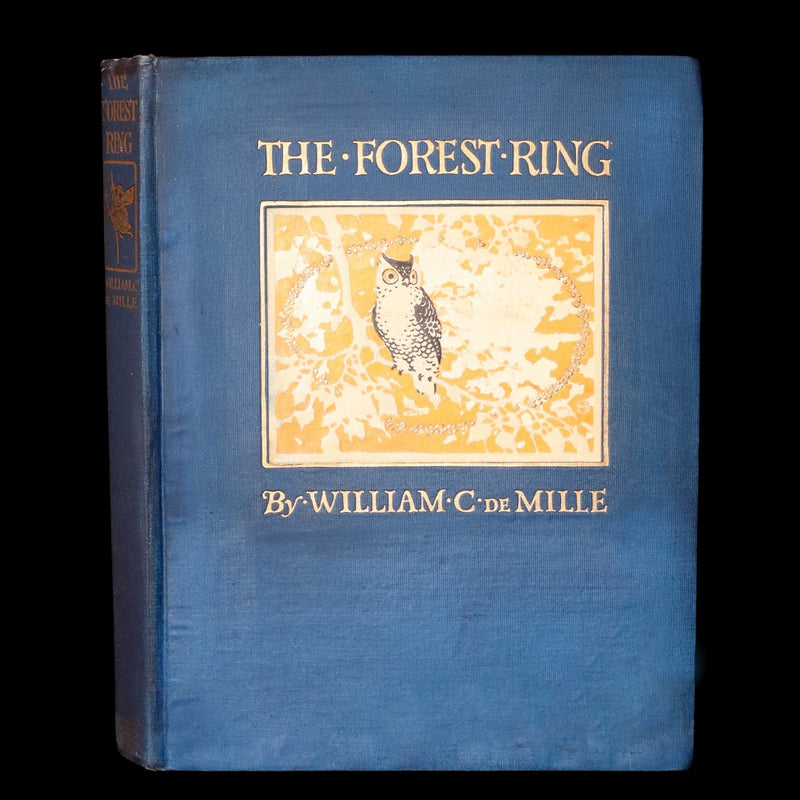 1914 Scarce First Edition - The Forest Ring by William C. De Mille, illustrated