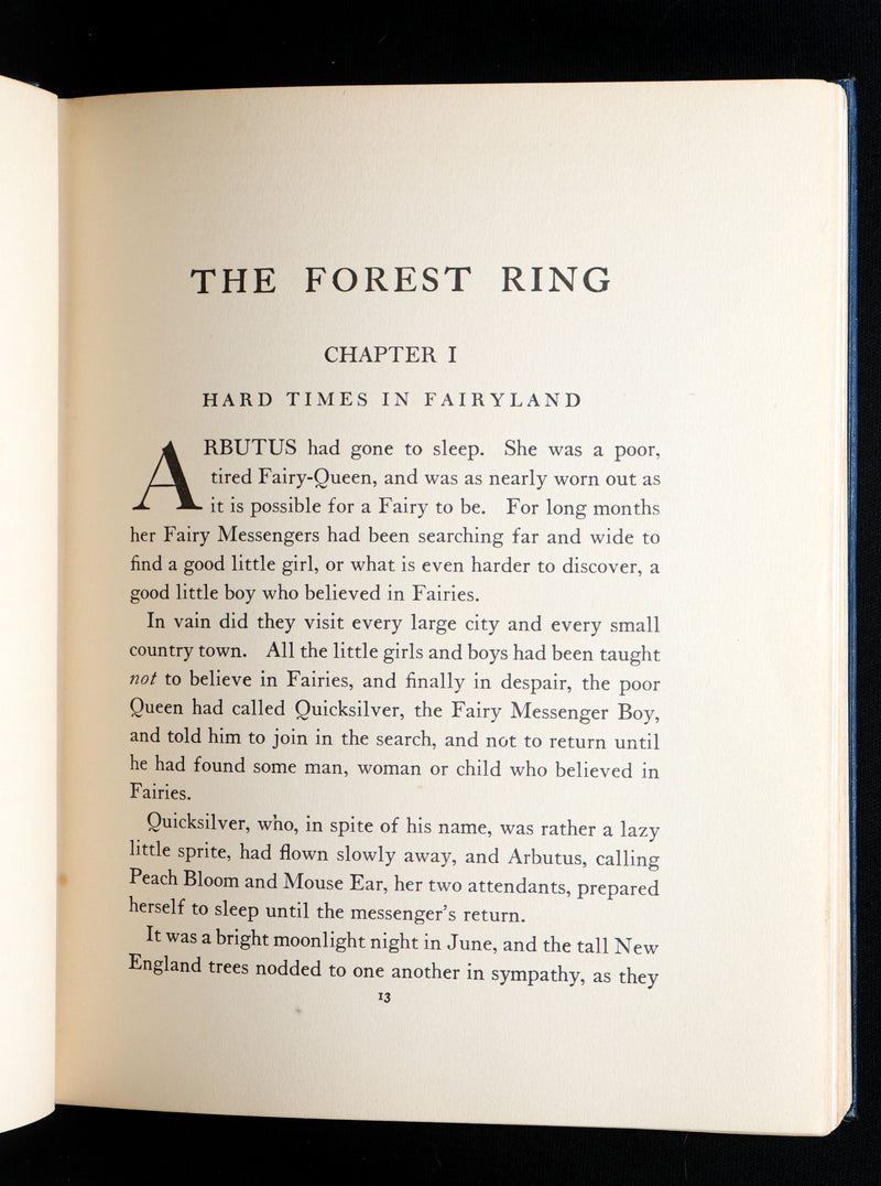 1914 Scarce First Edition - The Forest Ring by William C. De Mille, illustrated