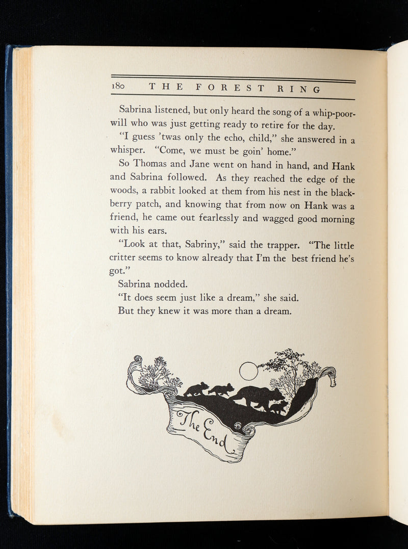 1914 Scarce First Edition - The Forest Ring by William C. De Mille, illustrated
