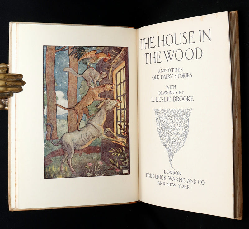 1910 Rare First Edition - The House in the Wood and Other Old Fairy Stories