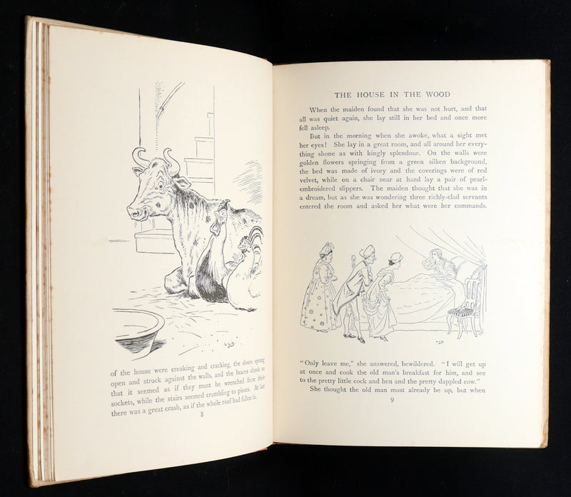 1910 Rare First Edition - The House in the Wood and Other Old Fairy Stories