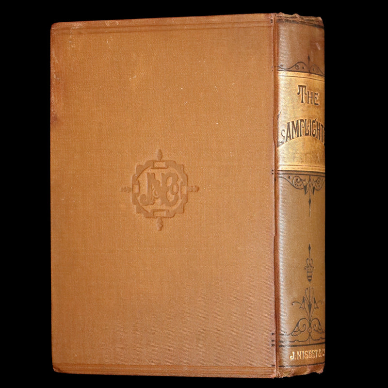 1880 Rare Victorian Book - The Lamplighter by Maria Susanna Cummins