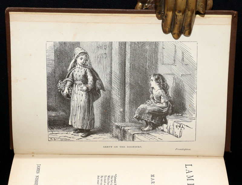 1880 Rare Victorian Book - The Lamplighter by Maria Susanna Cummins