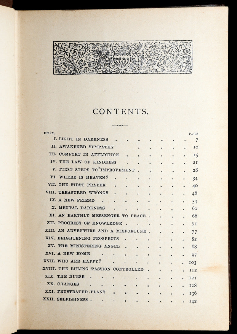1880 Rare Victorian Book - The Lamplighter by Maria Susanna Cummins