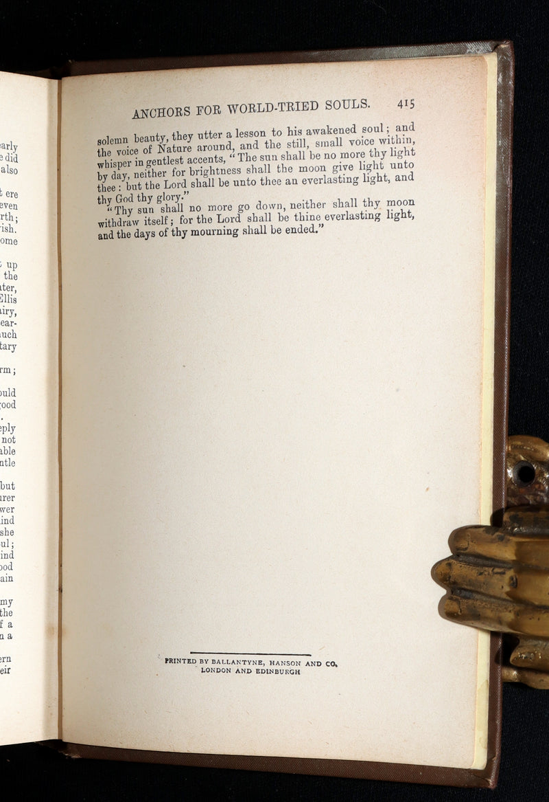 1880 Rare Victorian Book - The Lamplighter by Maria Susanna Cummins