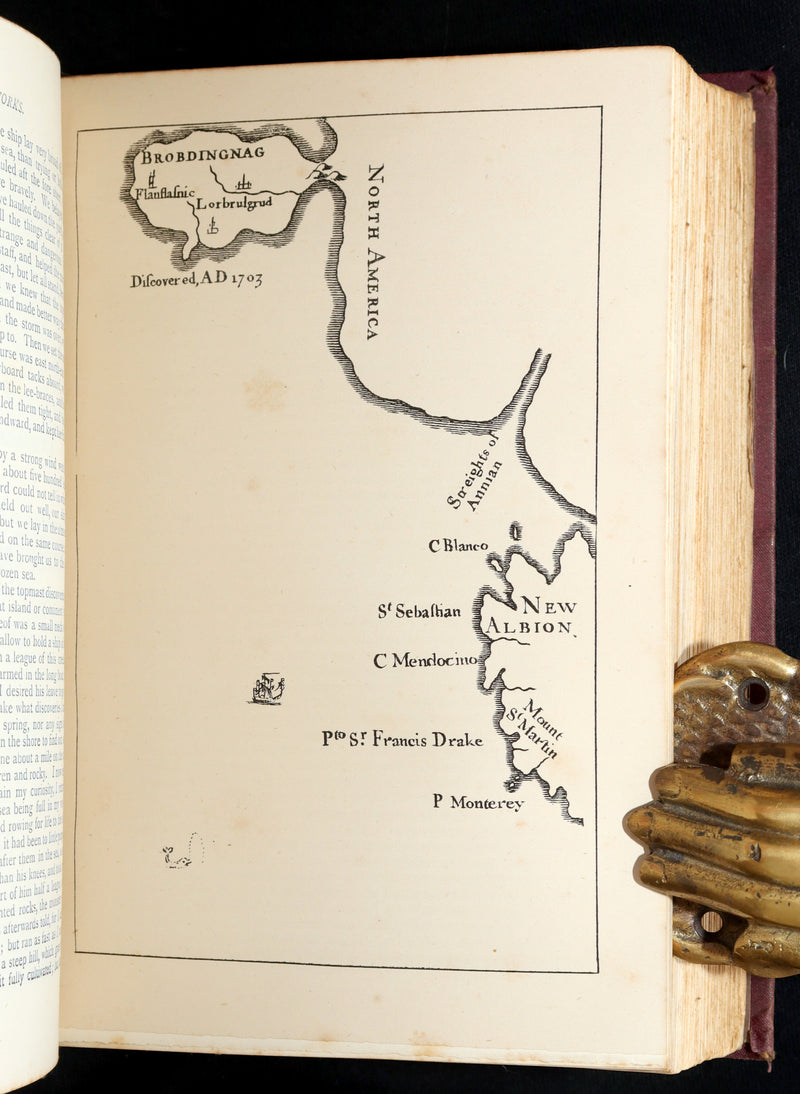 1876 Rare Book - Gulliver’s Travels and Others Works by Jonathan Swift