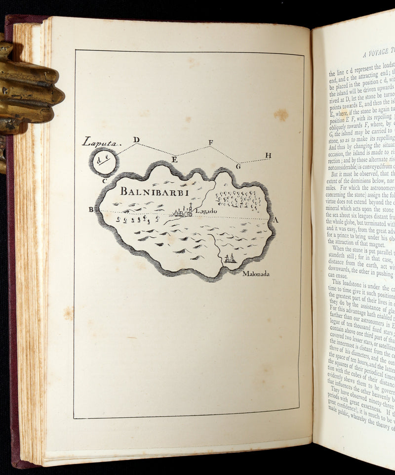 1876 Rare Book - Gulliver’s Travels and Others Works by Jonathan Swift