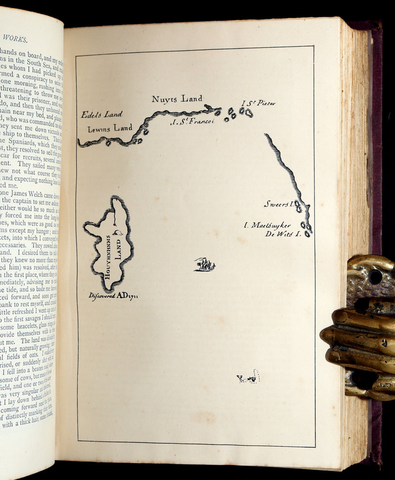 1876 Rare Book - Gulliver’s Travels and Others Works by Jonathan Swift