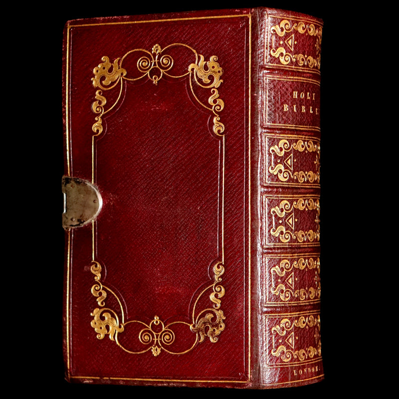 1814 Rare Book with Box- The Holy Bible Containing the Old Testament and the New