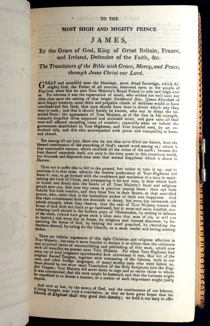 1814 Rare Book with Box- The Holy Bible Containing the Old Testament and the New