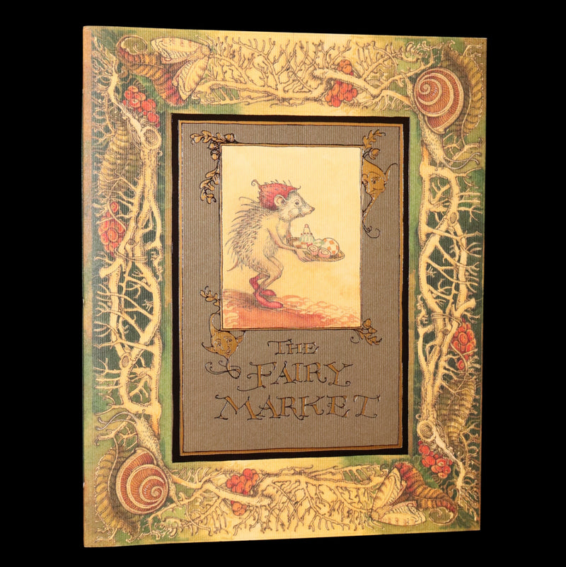 2009 Scarce First Edition - The Fairy Market by van Sandwyk dedicated to Rackham
