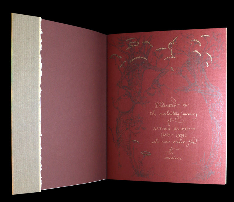 2009 Scarce First Edition - The Fairy Market by van Sandwyk dedicated to Rackham