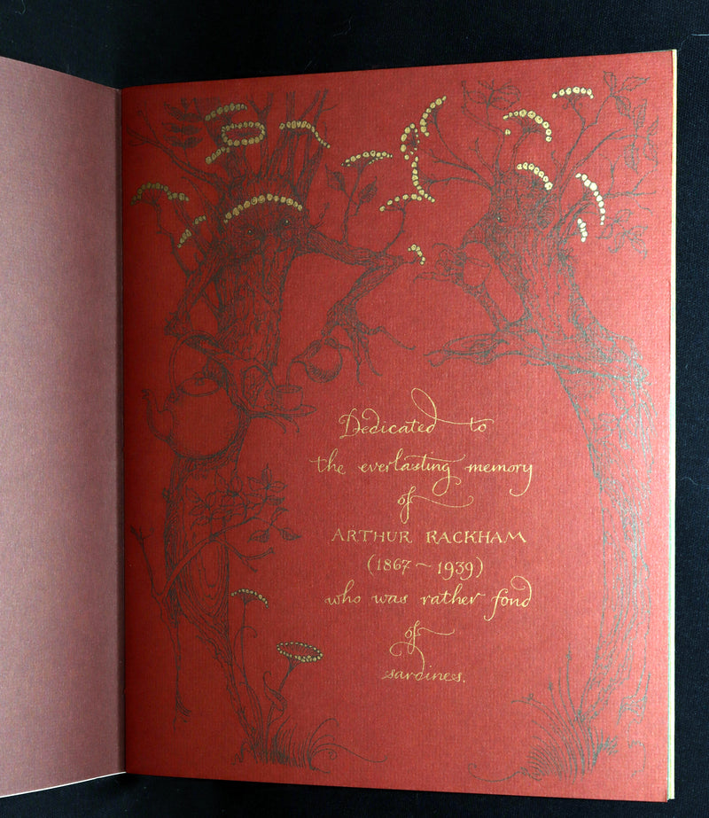 2009 Scarce First Edition - The Fairy Market by van Sandwyk dedicated to Rackham