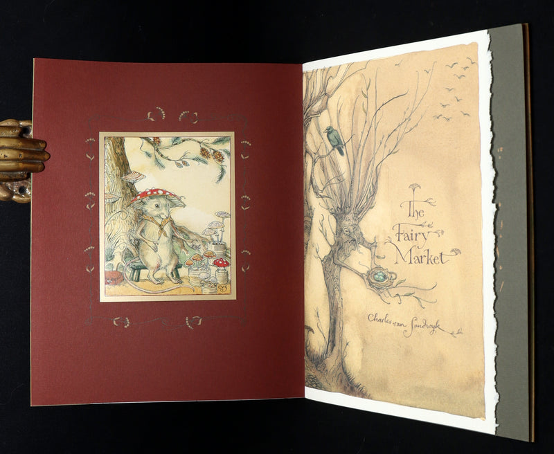 2009 Scarce First Edition - The Fairy Market by van Sandwyk dedicated to Rackham