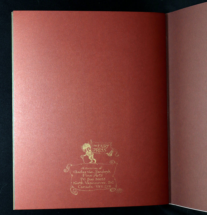 2009 Scarce First Edition - The Fairy Market by van Sandwyk dedicated to Rackham