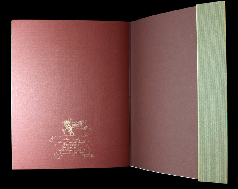 2009 Scarce First Edition - The Fairy Market by van Sandwyk dedicated to Rackham