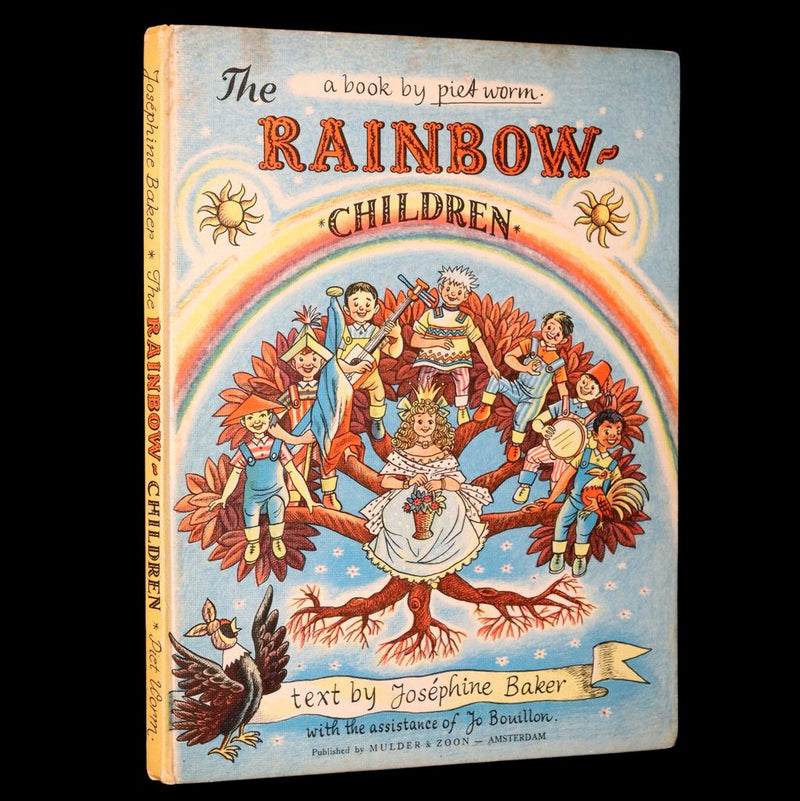 1957 Rare  Signed First English Edition- The Rainbow Children by Josephine Baker