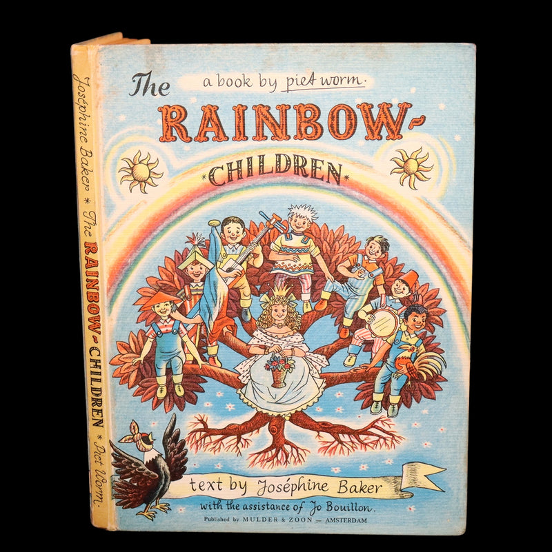 1957 Rare  Signed First English Edition- The Rainbow Children by Josephine Baker