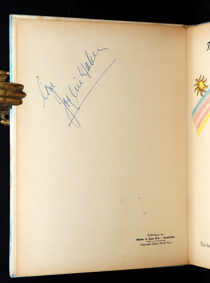 1957 Rare  Signed First English Edition- The Rainbow Children by Josephine Baker