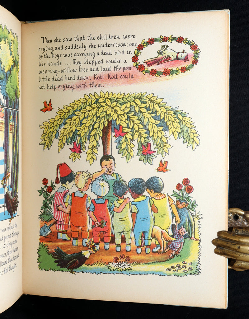 1957 Rare  Signed First English Edition- The Rainbow Children by Josephine Baker