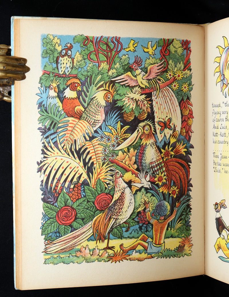 1957 Rare  Signed First English Edition- The Rainbow Children by Josephine Baker
