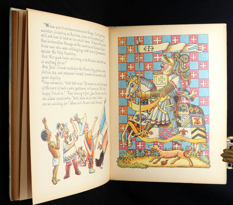 1957 Rare  Signed First English Edition- The Rainbow Children by Josephine Baker